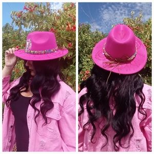 Custom burned fedora